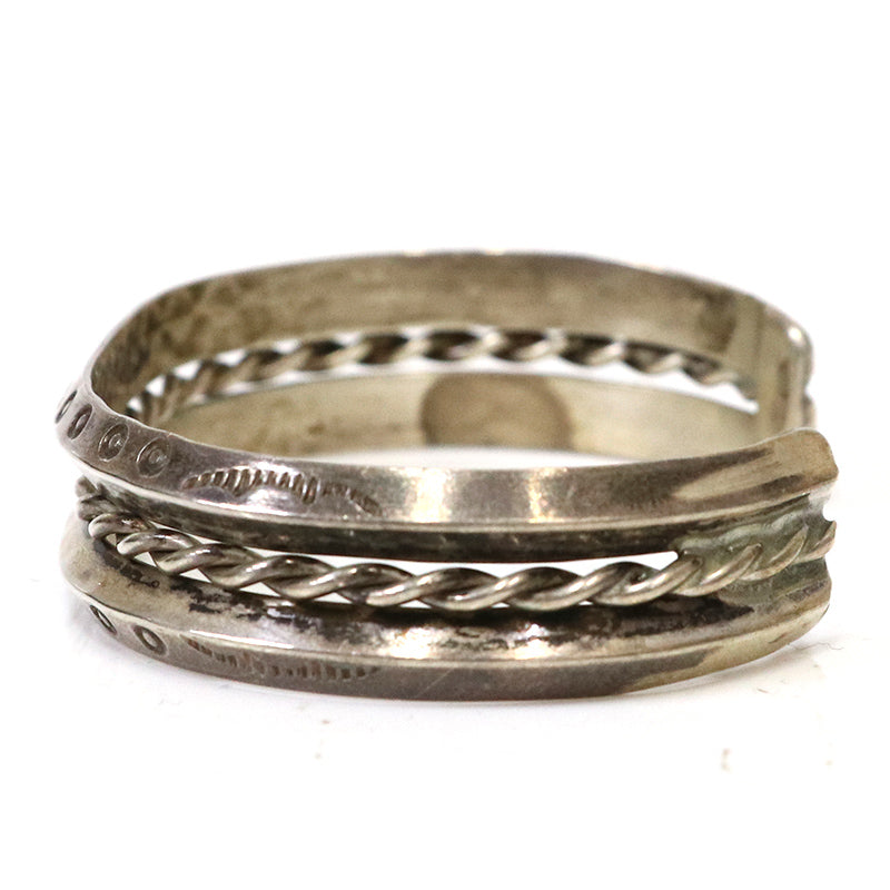 Indian Jewelry : Navajo 1930’s Fred Harvey Twist Bangle