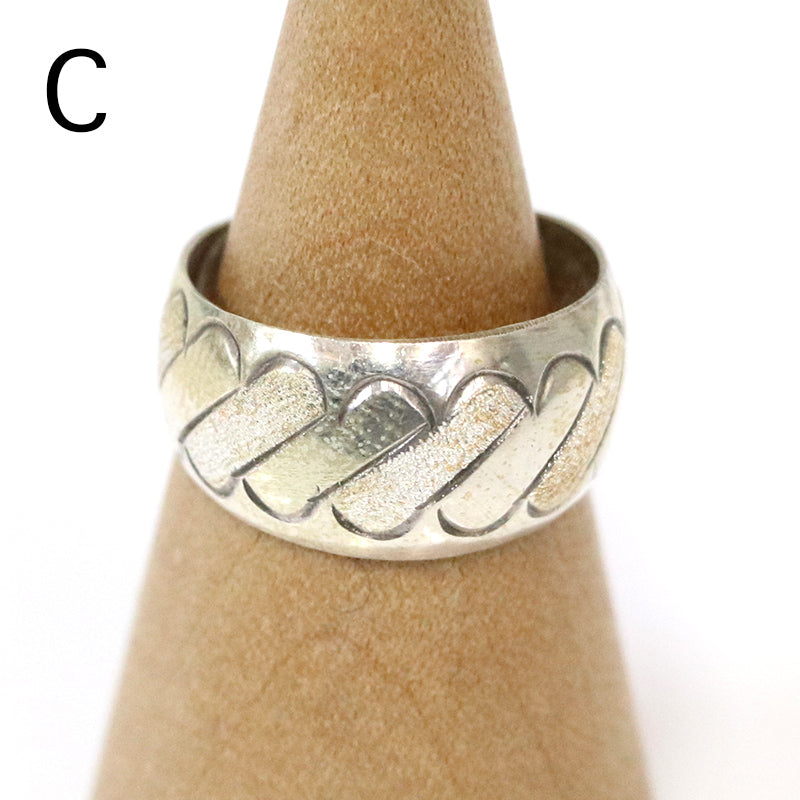 Indian Jewelry : Navajo Florence Tahe Ring Type-A