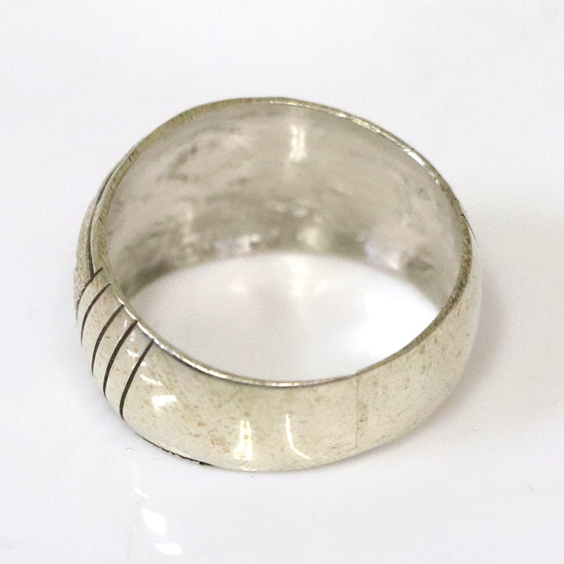 Indian Jewelry : Navajo Florence Tahe Ring Type-A