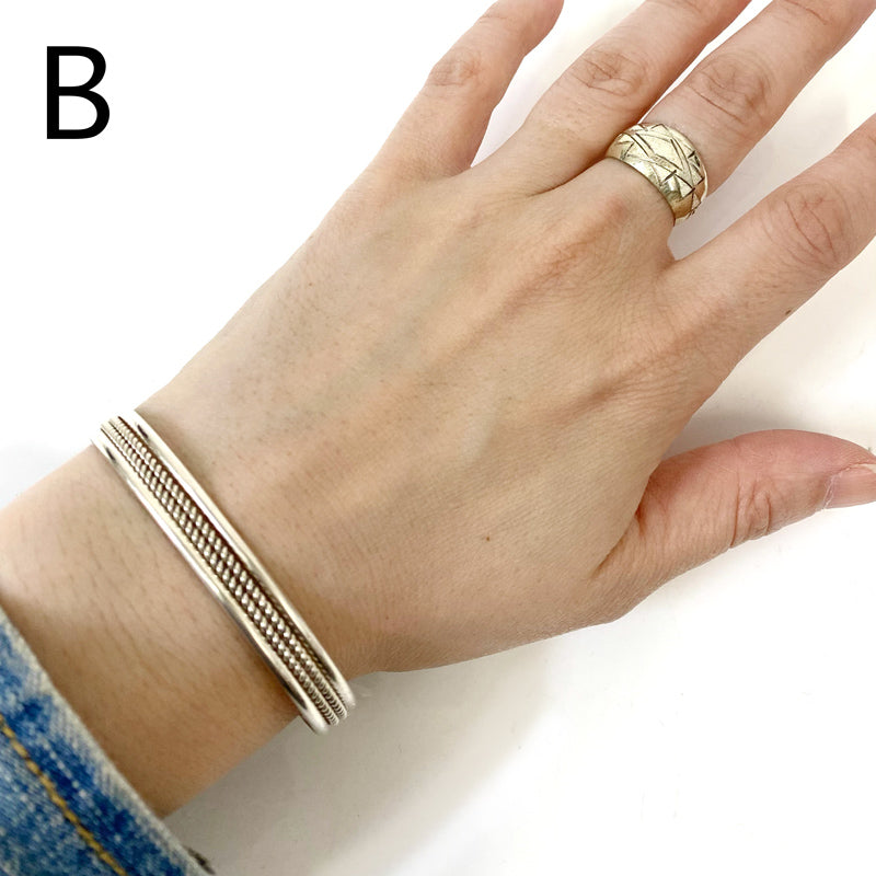Indian Jewelry : Navajo Florence Tahe Ring Type-A