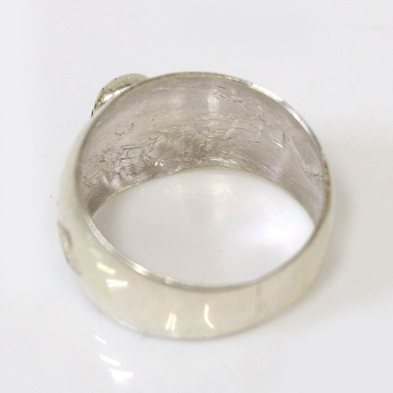 Indian Jewelry : Navajo Florence Tahe Ring Type-B