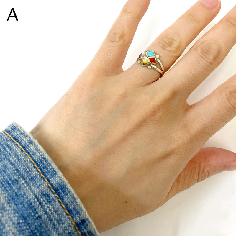 Indian Jewelry : Zuni Bonnie Leekela Ring