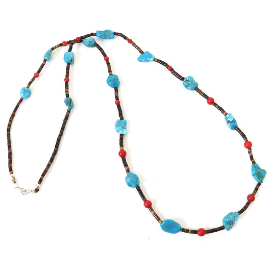 Indian Jewelry : Navajo 1970’s Necklace