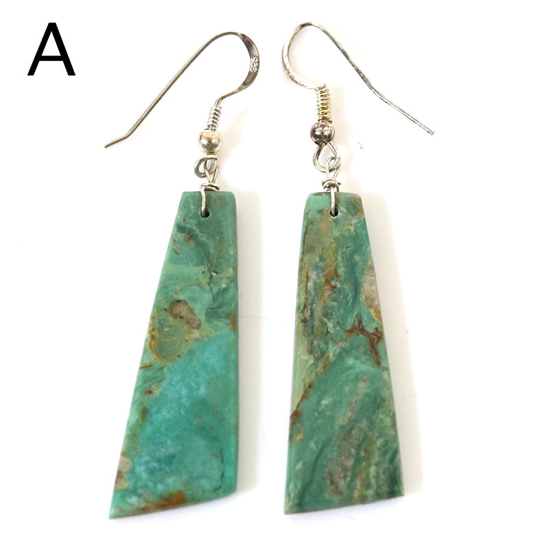 Indian Jewelry : Navajo Artisan Turquoise Pierce