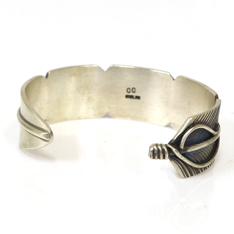 Indian Jewelry『Navajo Chris Charlie Feather Bangle Type-A』
