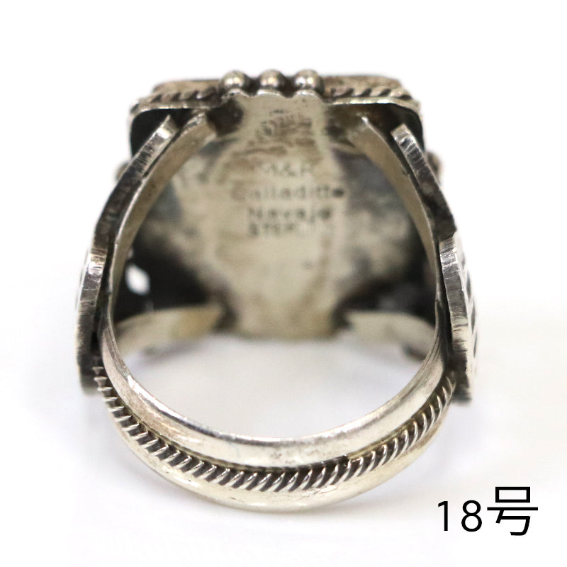 Indian Jewelry : Navajo M&R Calladito Ring