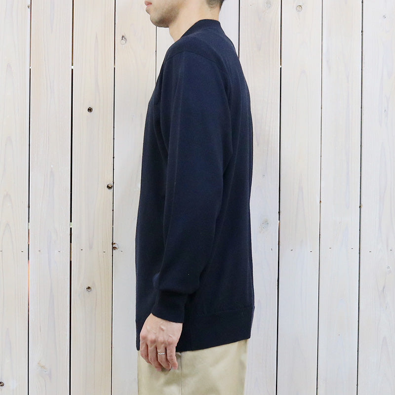 JOHN SMEDLEY『A4546(長袖モックネック)』(MIDNIGHT)