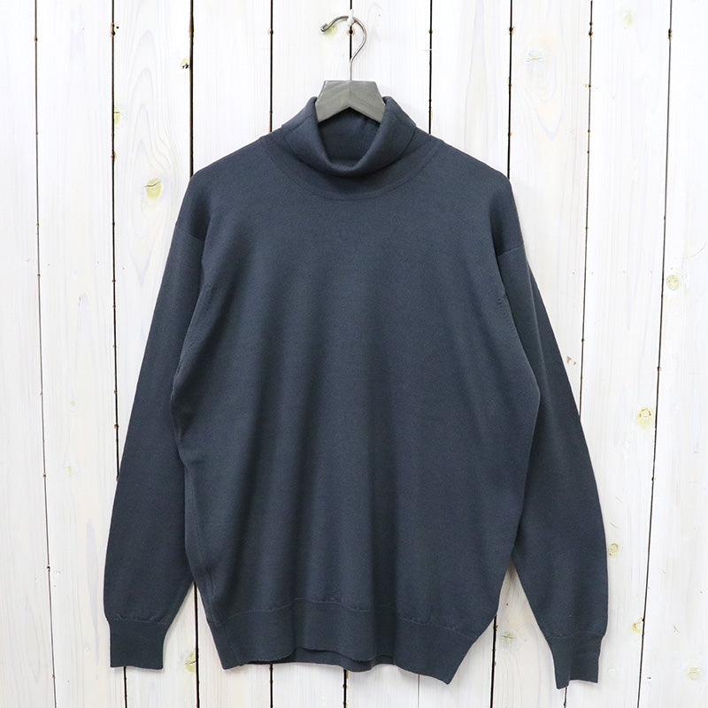 JOHN SMEDLEY『A4544(長袖タートルネック)』(SLATE GREY) – Reggieshop