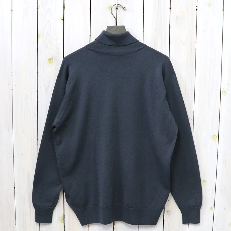 JOHN SMEDLEY『A4544(長袖タートルネック)』(SLATE GREY)