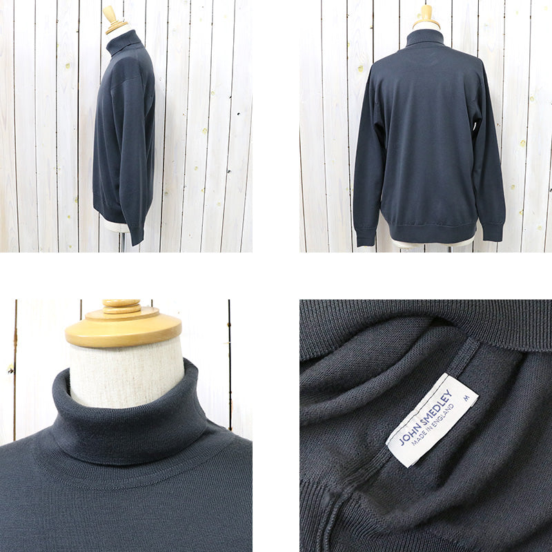 JOHN SMEDLEY『A4544(長袖タートルネック)』(SLATE GREY)