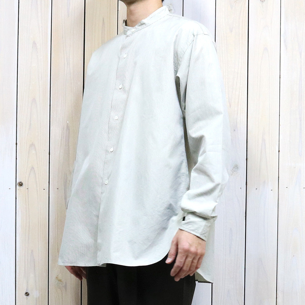 【SALE40%OFF】Kaptain Sunshine『Stand Collar Shirt』(ECRU ST)