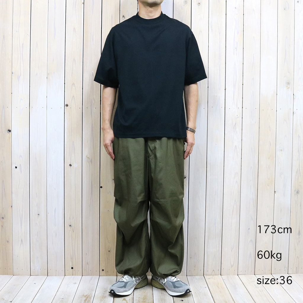 Kaptain Sunshine『Suvin Supima Tube Tee Light』(BLACK)