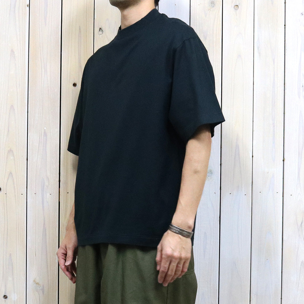 Kaptain Sunshine『Suvin Supima Tube Tee Light』(BLACK)