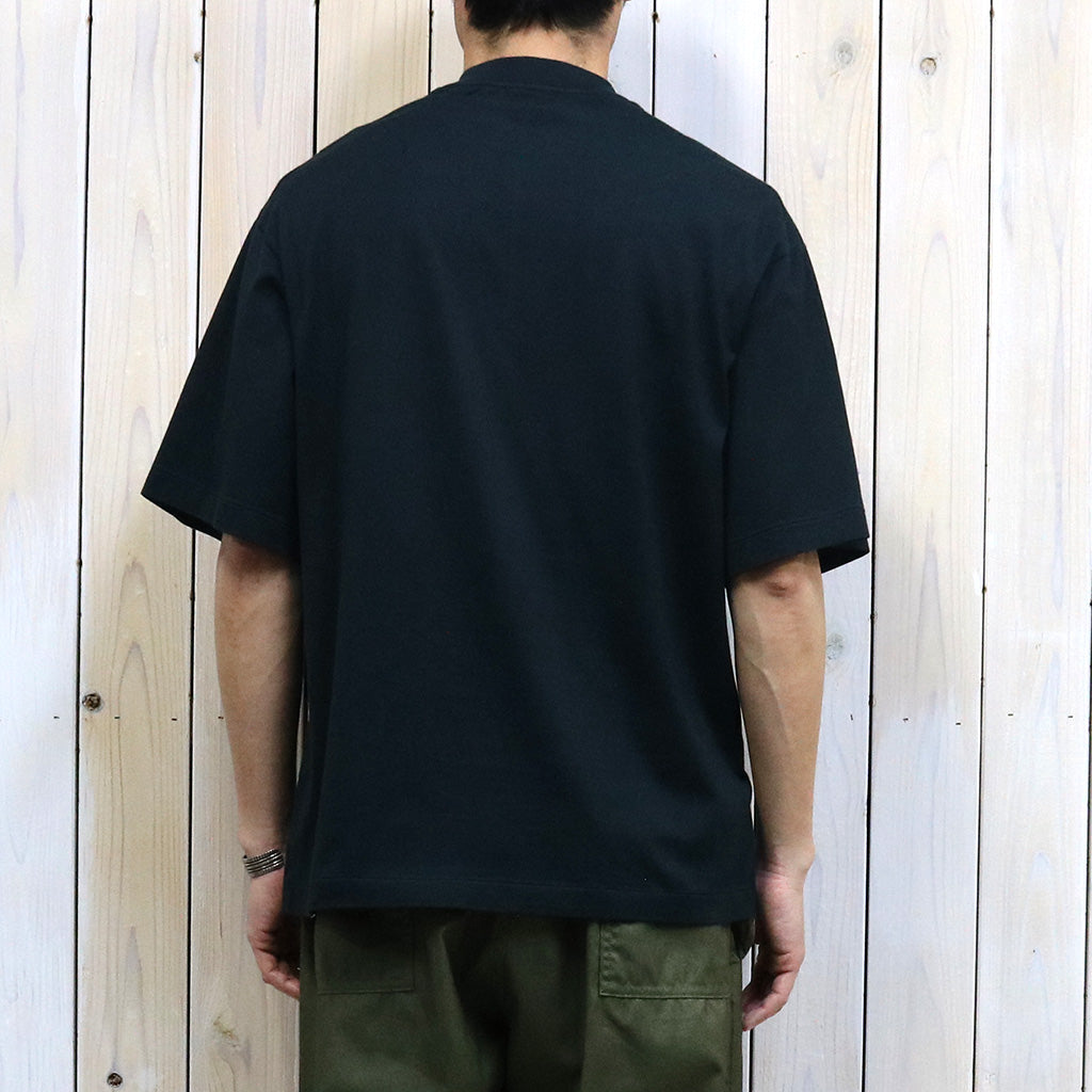 Kaptain Sunshine『Suvin Supima Tube Tee Light』(BLACK)