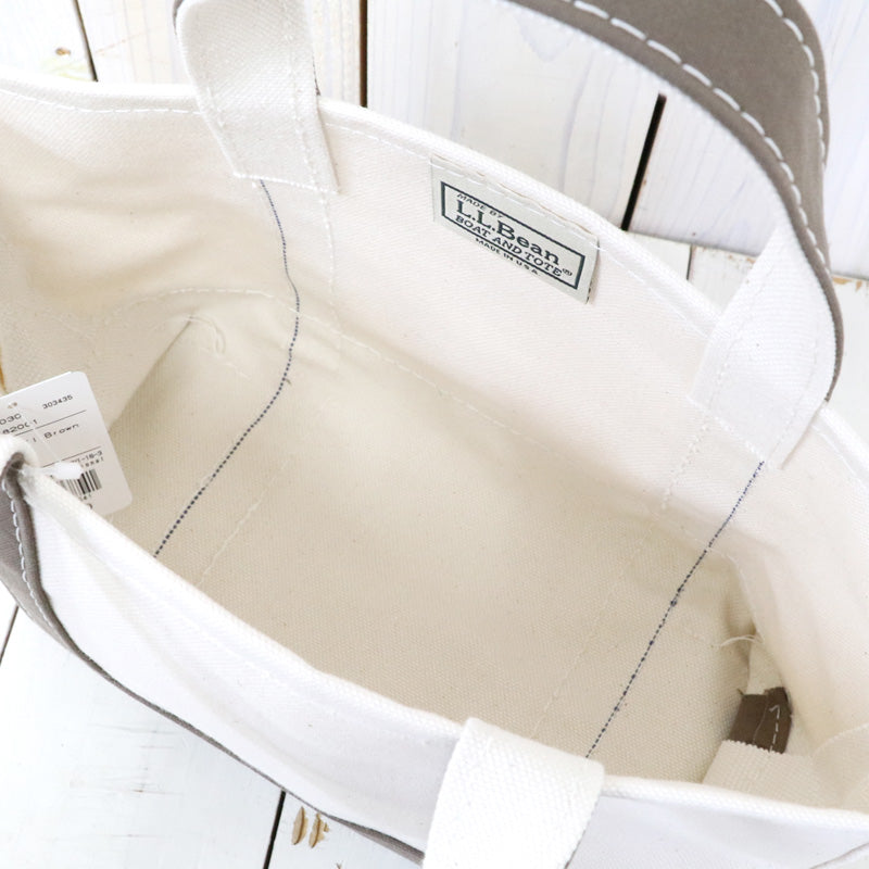 L.L.Bean『Boat & Tote Bag-Mini』(Fossil Brown)