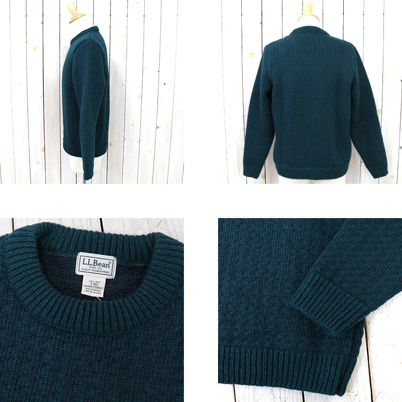 L.L.Bean『Norwegian Sweater』(Bean Green/Navy)