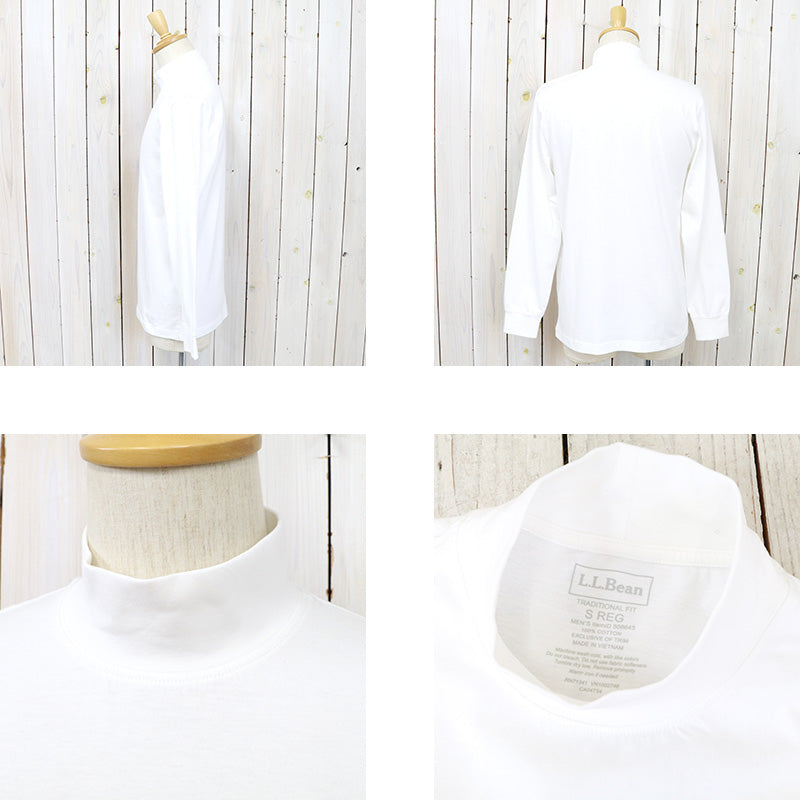L.L.Bean『Carefree Unshrinkable Mockneck』