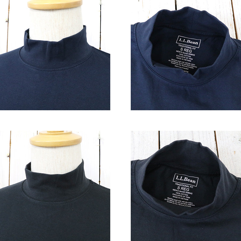 L.L.Bean『Carefree Unshrinkable Mockneck』