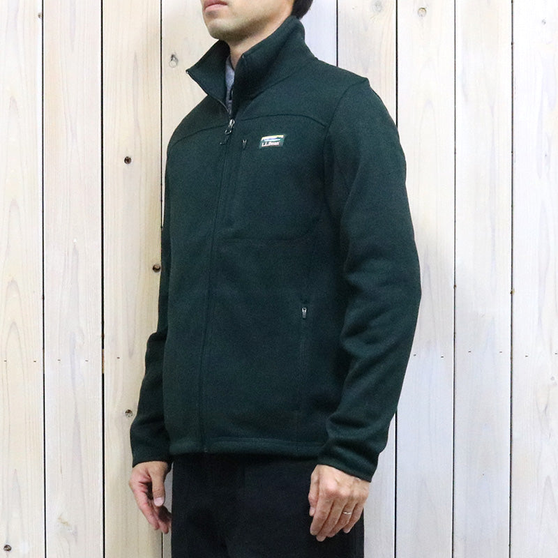 L.L.Bean『L.L.Bean Sweater Fleece Full-Zip Jacket』(Dark Hunter)