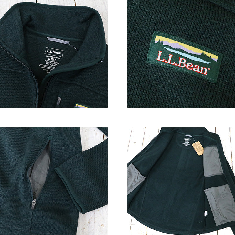 L.L.Bean『L.L.Bean Sweater Fleece Full-Zip Jacket』(Dark Hunter)