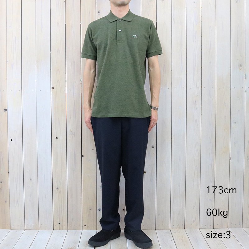LACOSTE『ポロシャツ(杢・半袖)』(MINETIC HEATHER)