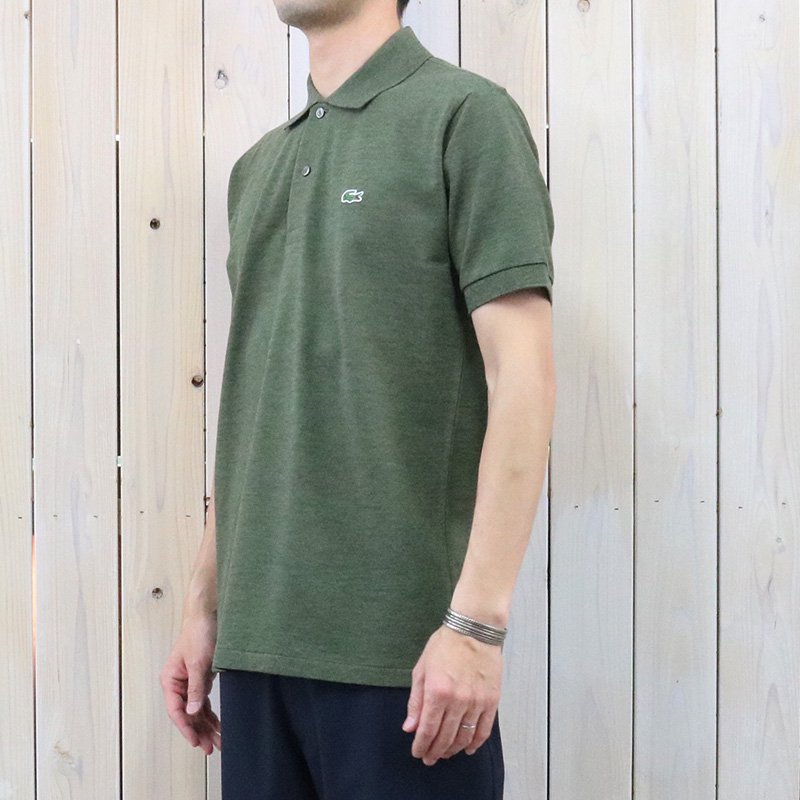 LACOSTE『ポロシャツ(杢・半袖)』(MINETIC HEATHER)