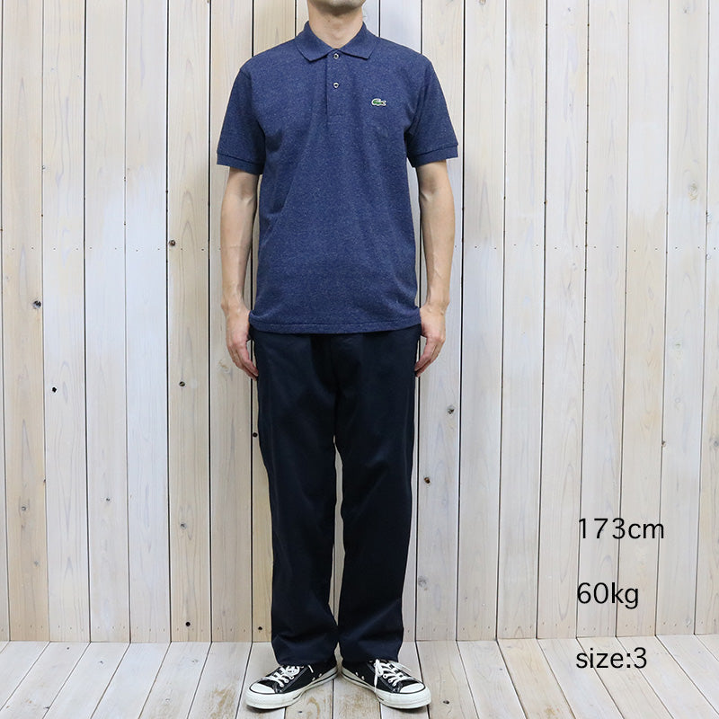 LACOSTE『ポロシャツ(杢・半袖)』(HEATHER NEBULA)