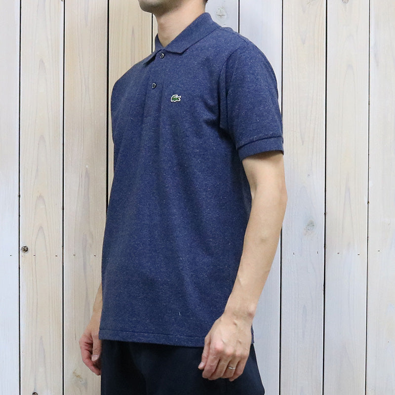 LACOSTE『ポロシャツ(杢・半袖)』(HEATHER NEBULA)