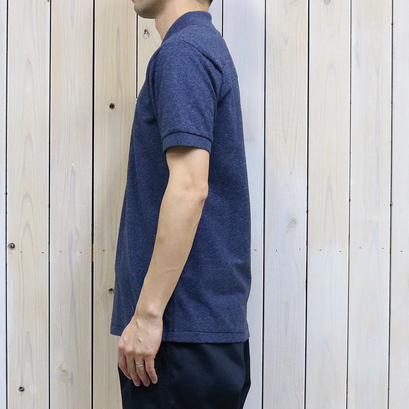 LACOSTE『ポロシャツ(杢・半袖)』(HEATHER NEBULA)