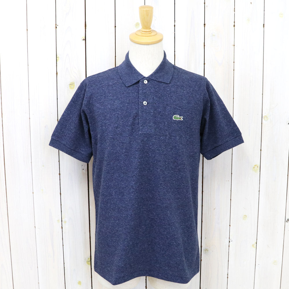 LACOSTE『ポロシャツ(杢・半袖)』(HEATHER NEBULA)