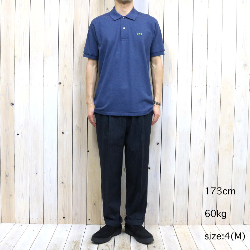 LACOSTE『ポロシャツ(杢・半袖)』(HEATHER MORAY CHINE)