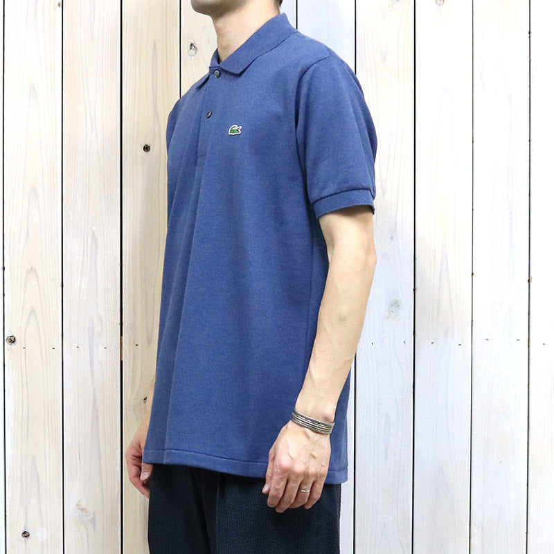 LACOSTE『ポロシャツ(杢・半袖)』(HEATHER MORAY CHINE)