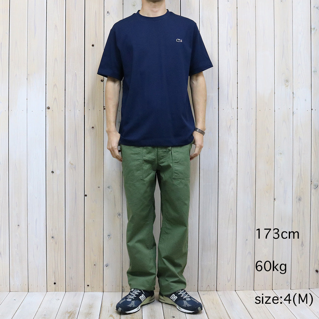 LACOSTE『クルーネックTシャツ』(NAVY BLUE)