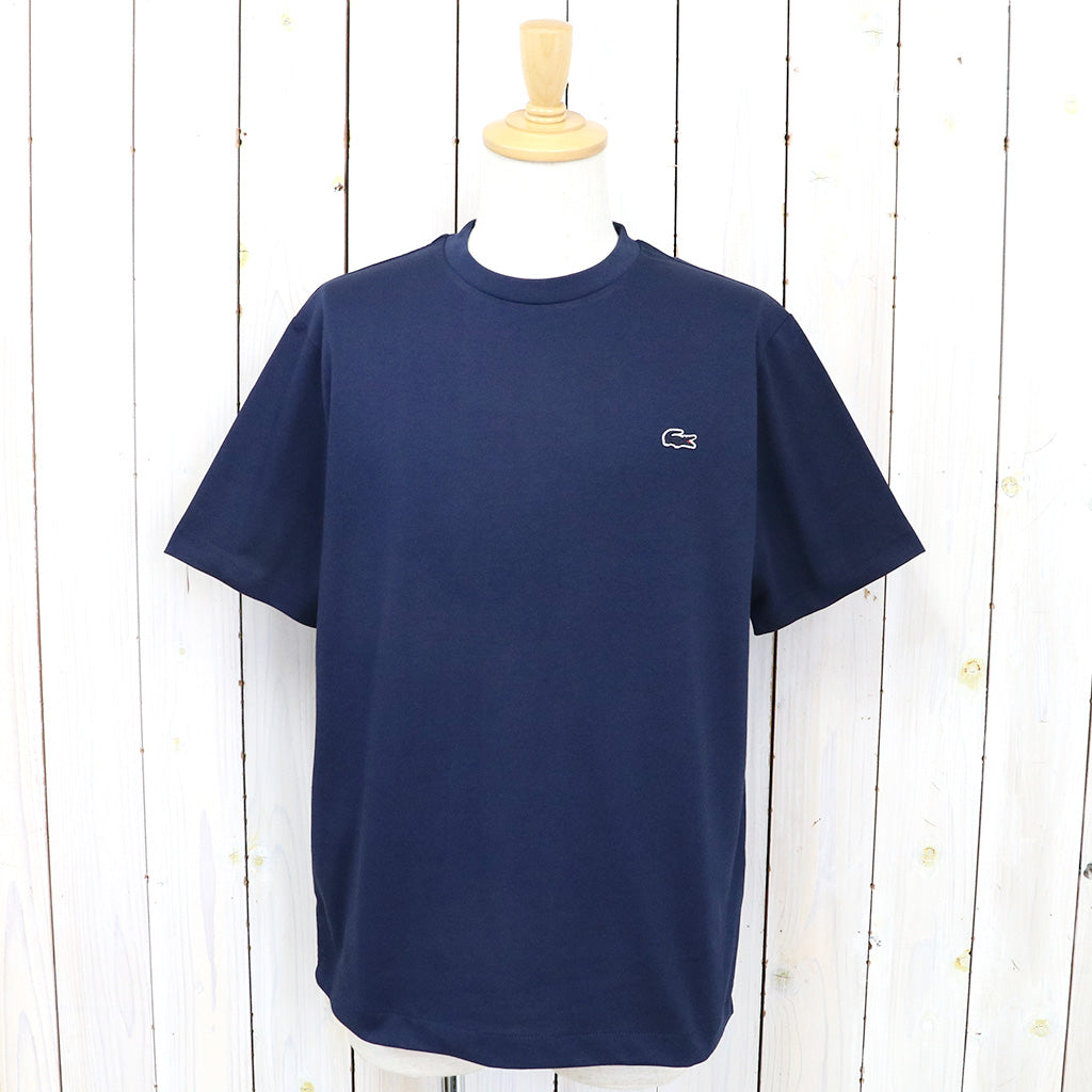 LACOSTE『クルーネックTシャツ』(NAVY BLUE)