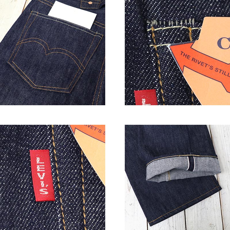 LEVI'S VINTAGE CLOTHING : 1937 501 JEANS (Rigid)