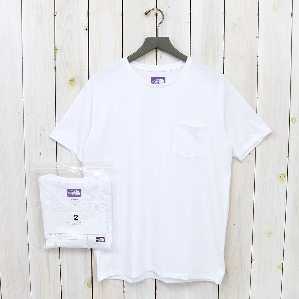 THE NORTH FACE PURPLE LABEL『Pack Field Tee』(White)