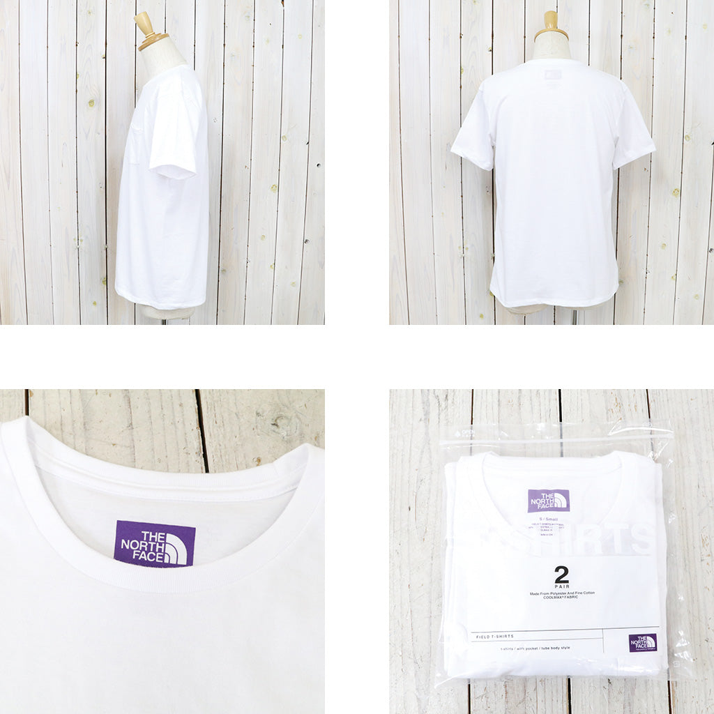 THE NORTH FACE PURPLE LABEL『Pack Field Tee』(White)