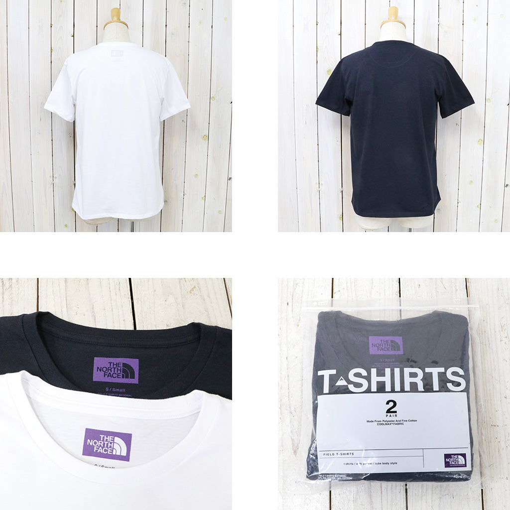 THE NORTH FACE PURPLE LABEL『Pack Field Tee』(White×Navy)