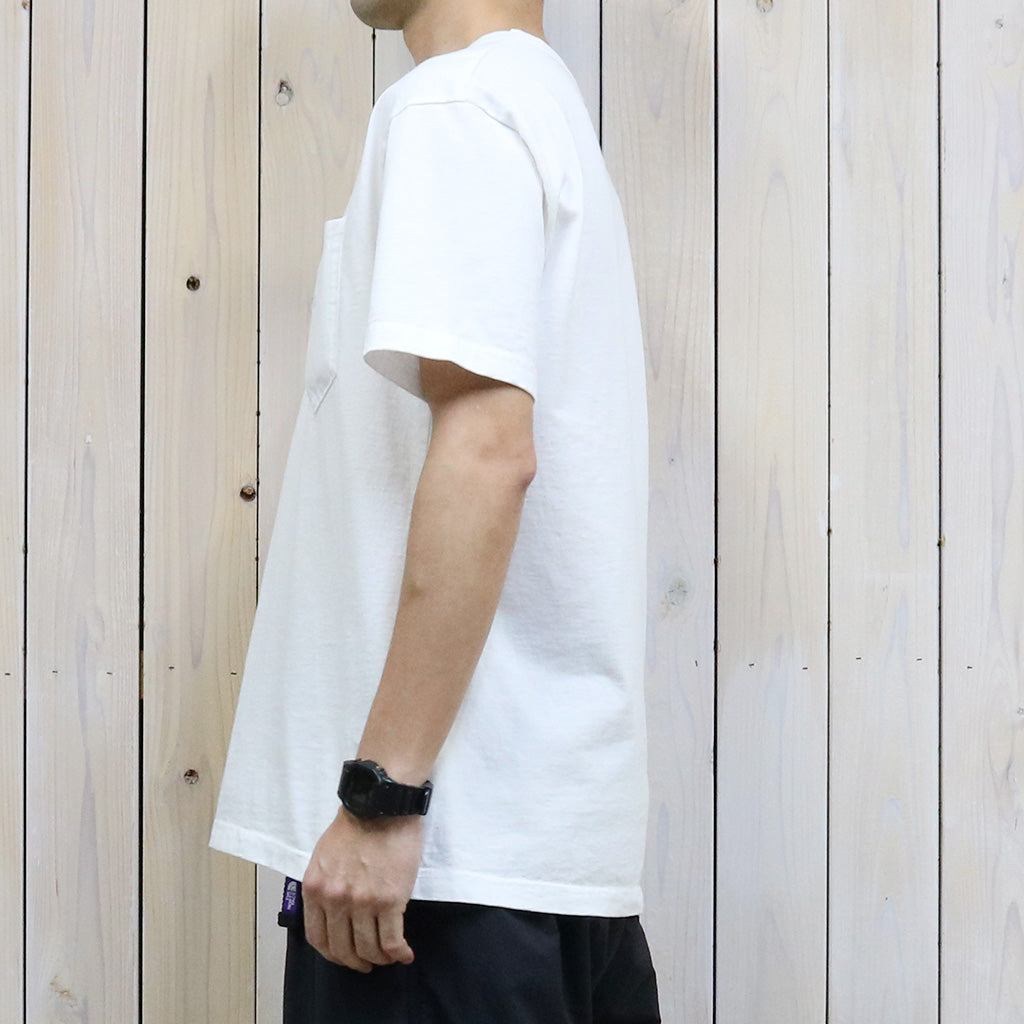 THE NORTH FACE PURPLE LABEL『7oz H/S Pocket Tee』(Off White)