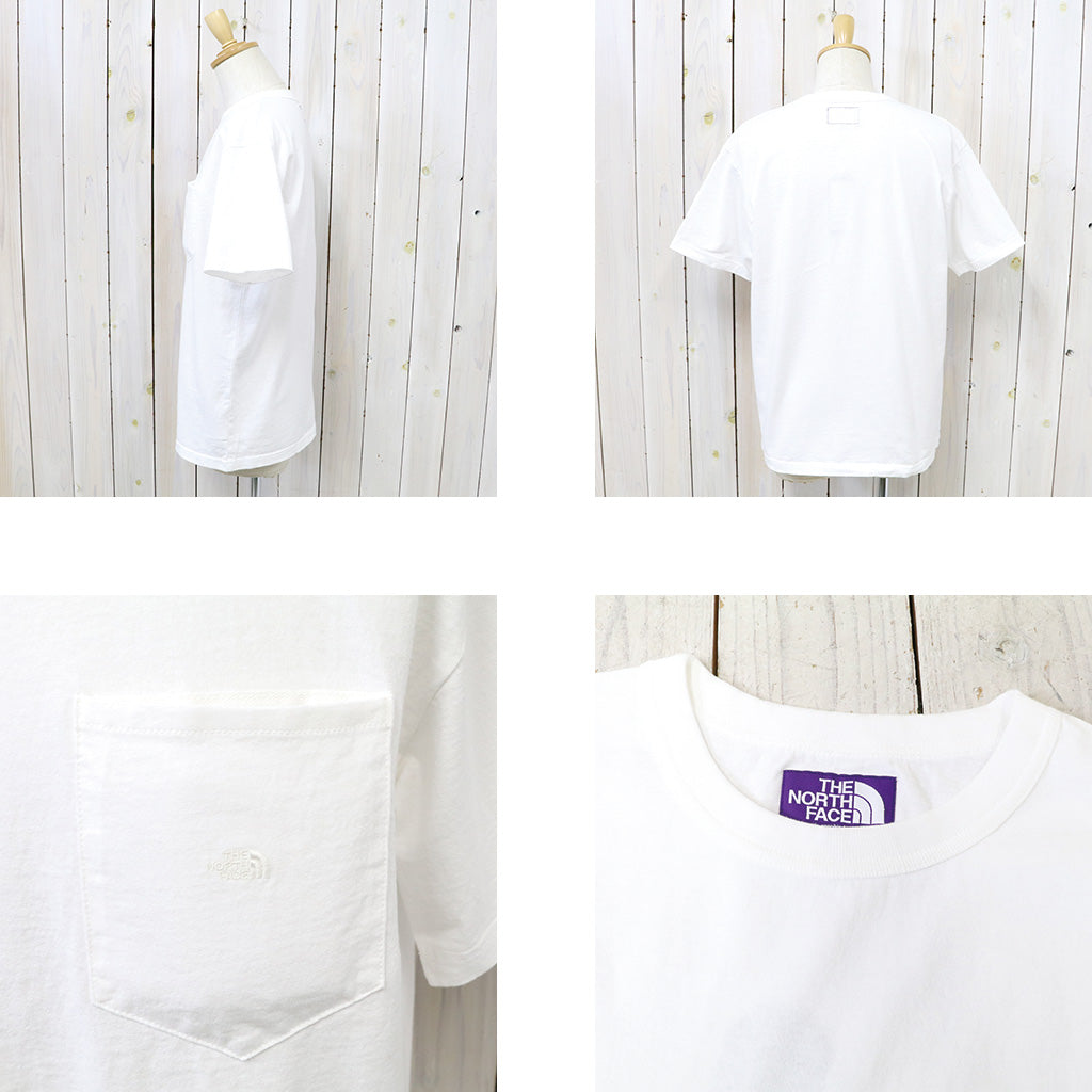 THE NORTH FACE PURPLE LABEL『7oz H/S Pocket Tee』(Off White)