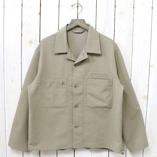 nanamica『ALPHADRY Shirt Jacket』(Taupe)