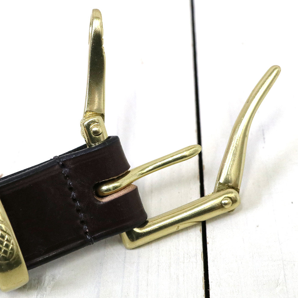 Needles×Martin F.『1.1 QR Belt-Plain』(Brown)
