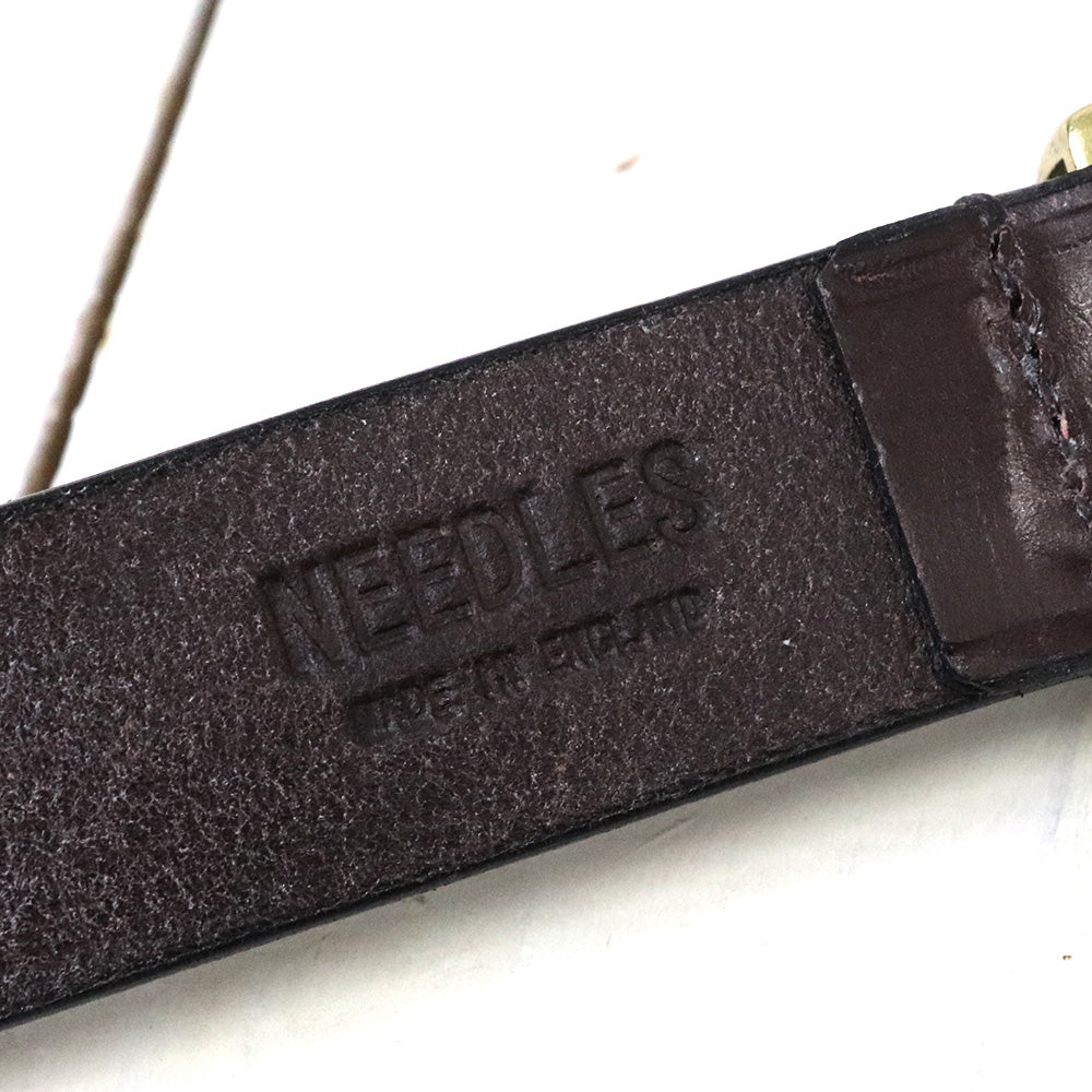 Needles×Martin F.『1.1 QR Belt-Plain』(Brown)