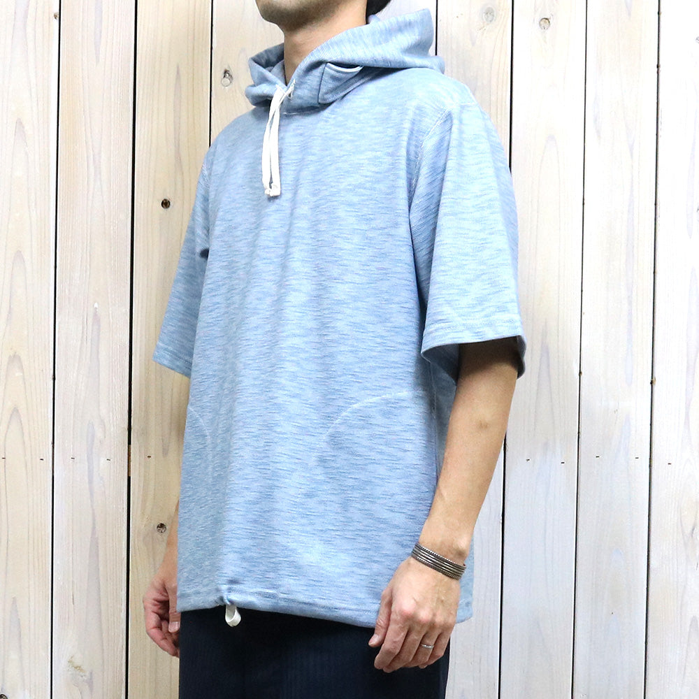 SALE50%OFF】ENGINEERED GARMENTS『Short Sleeve Hoody-PC Pique』(Lt