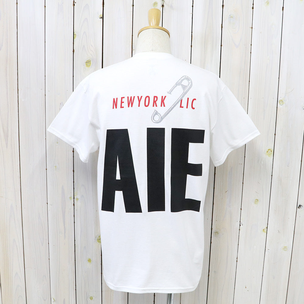 AiE『S/S Pocket Tee-Safety Pin』(White)