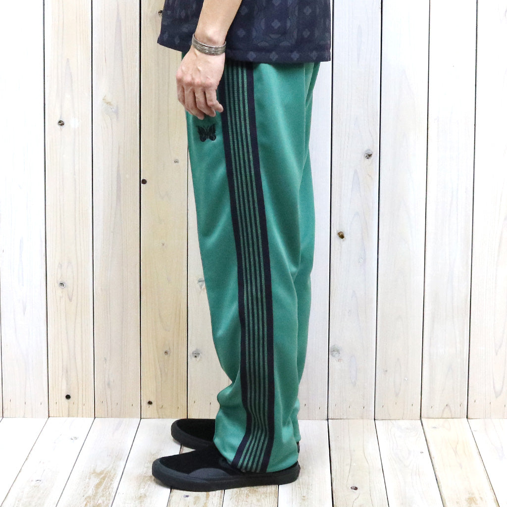 【SALE50%OFF】Needles『Narrow Track Pant-Poly Smooth』(Emerald)