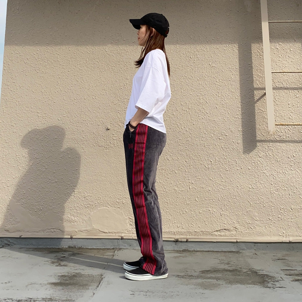 Needles narrow trackpants ニードルス ベロア | gulatilaw.com