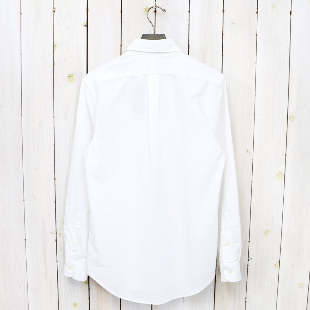 POLO RALPH LAUREN『カスタムフィット ボタンダウン オックスフォードシャツ』(WHITE)