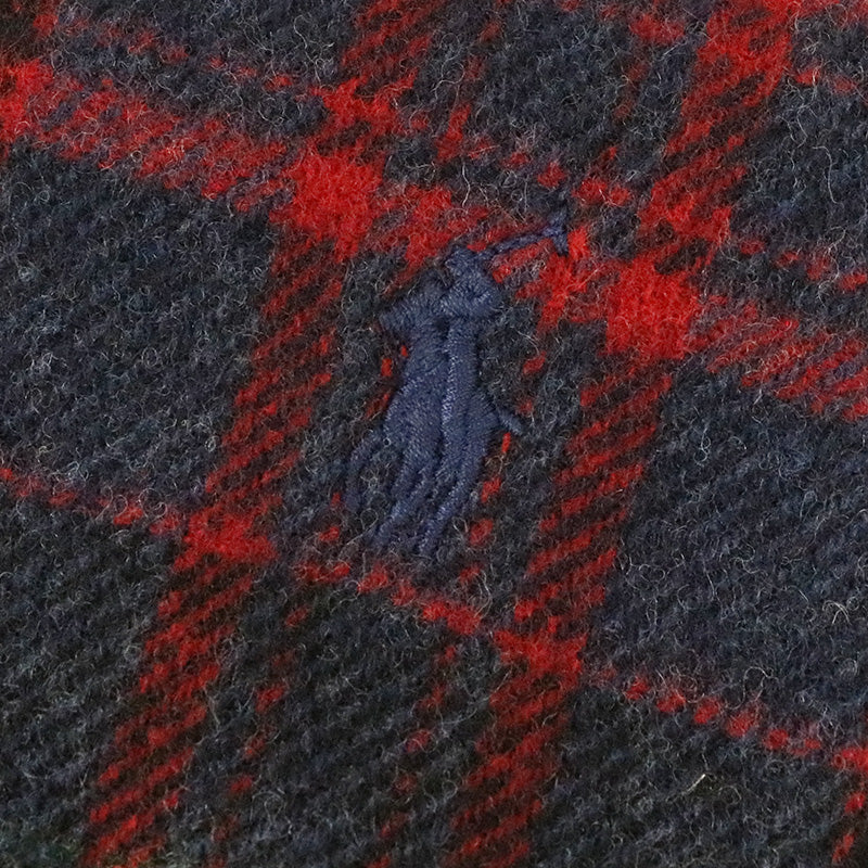 POLO RALPH LAUREN『GREENWICH PLAID MUFFLER』(Red/Green Plaid)