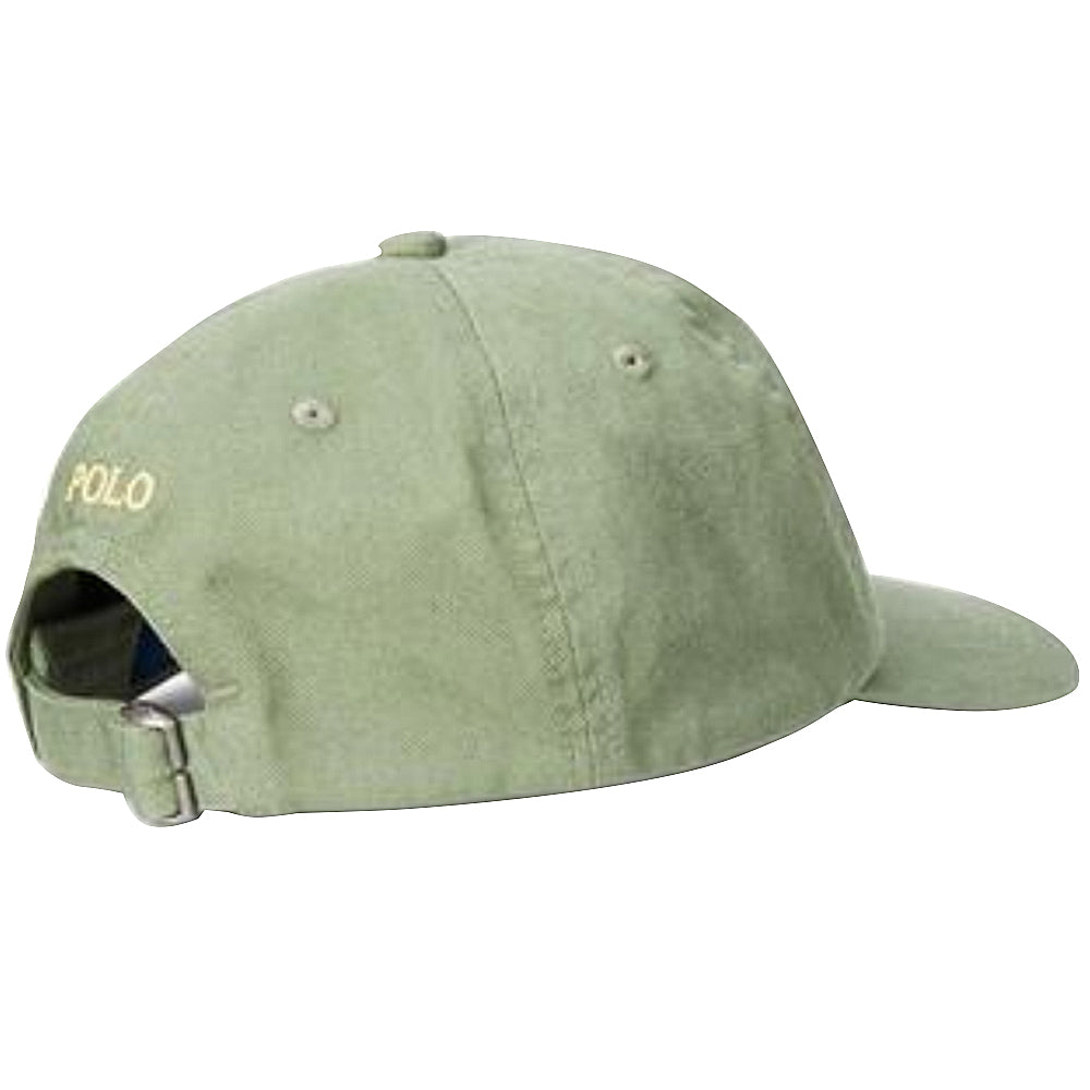 POLO RALPH LAUREN『コットン チノ ベースボール キャップ』(OLIVE)